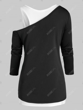 Christmas Santa Claus Print Cinched T Shirt And Racerback Tank Top