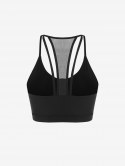 Colorblock Racerback Sleeveless Sports Top