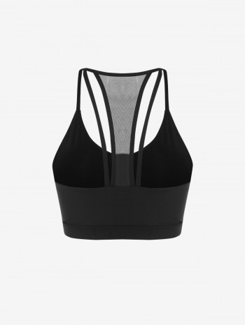 Colorblock Racerback Sleeveless Sports Top