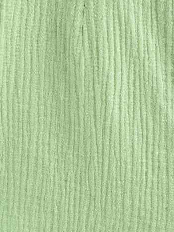 Crinkle Tie Shoulder Ruffle Bowknot Keyhole Romper