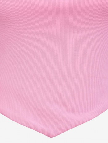 Criss Cross Tie Open Back Scarf Hem Crop Top