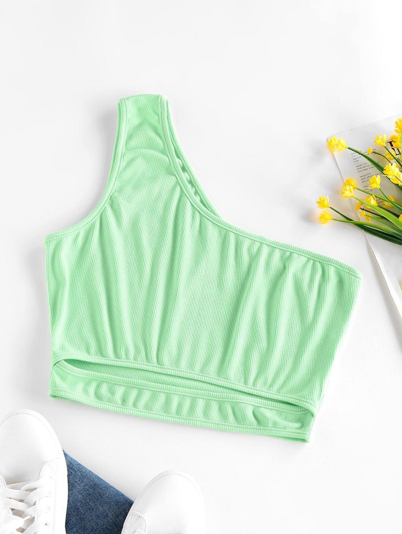 Cut Out Crop Toga Tank Top