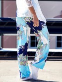 Floral Wide Leg Boho Palazzo Pants