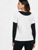 Full Sleeve Ripped T-shirt