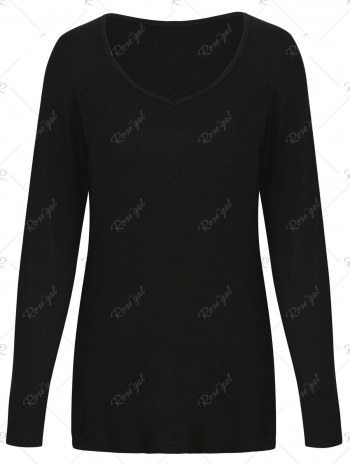 Full Sleeve Ripped T-shirt