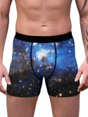 Galaxy Print Stitching Boxers