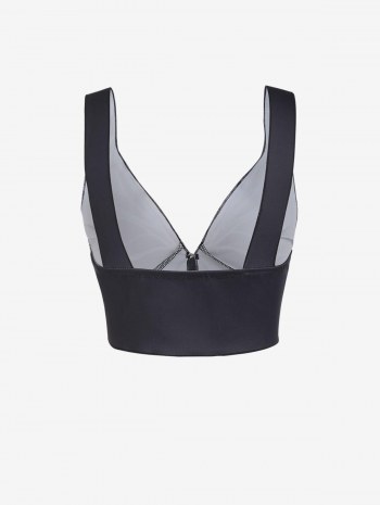 Hook Front Butterfly Print Crop Tank Top