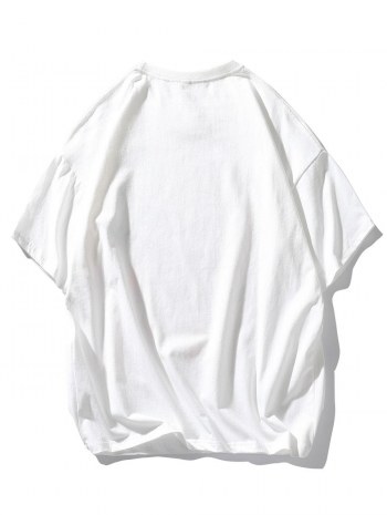 I Am Not Afraid Graphic Drop Shoulder T Shirt