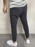 Plaid Pattern Casual Pants