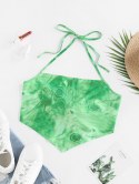 Tie Dye Halter Bandana Top