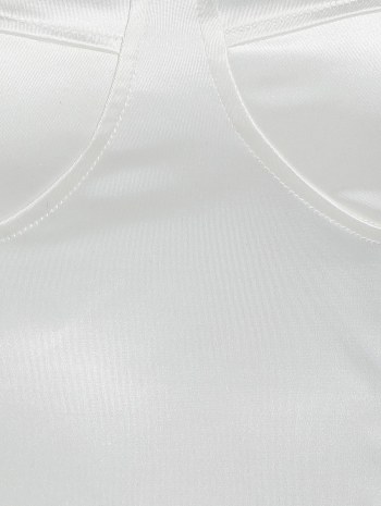 Tie Shoulder Cupped Corset Style Tank Top