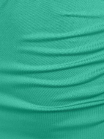 Twisted High Split Cinched Bodycon Skirt Set